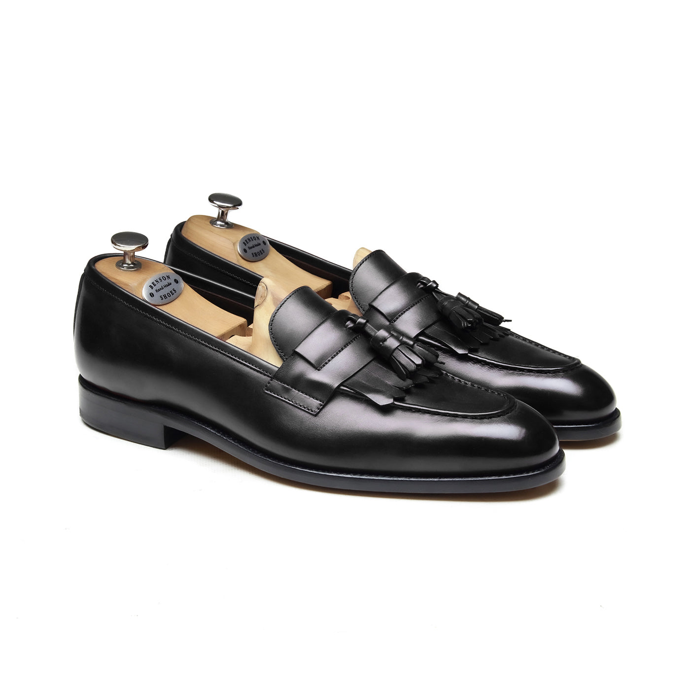 FYLDE - Chaussures homme Loafer (Mocassin) Noir profile BENSON SHOES