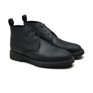 Dayton Chaussures Homme Chukka Pull-up Noir