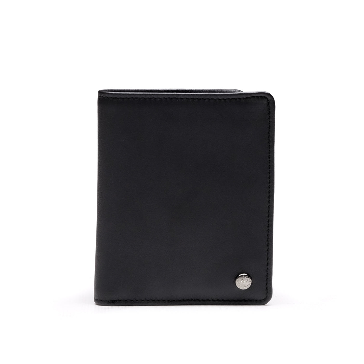 Portefeuille À Deux Volets Noir