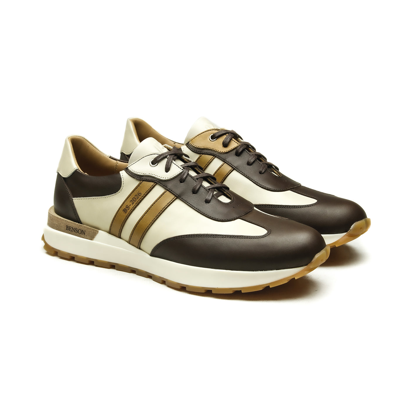 Kendal Chaussures Homme (Sneaker) Combi Marron/Crust Naturel