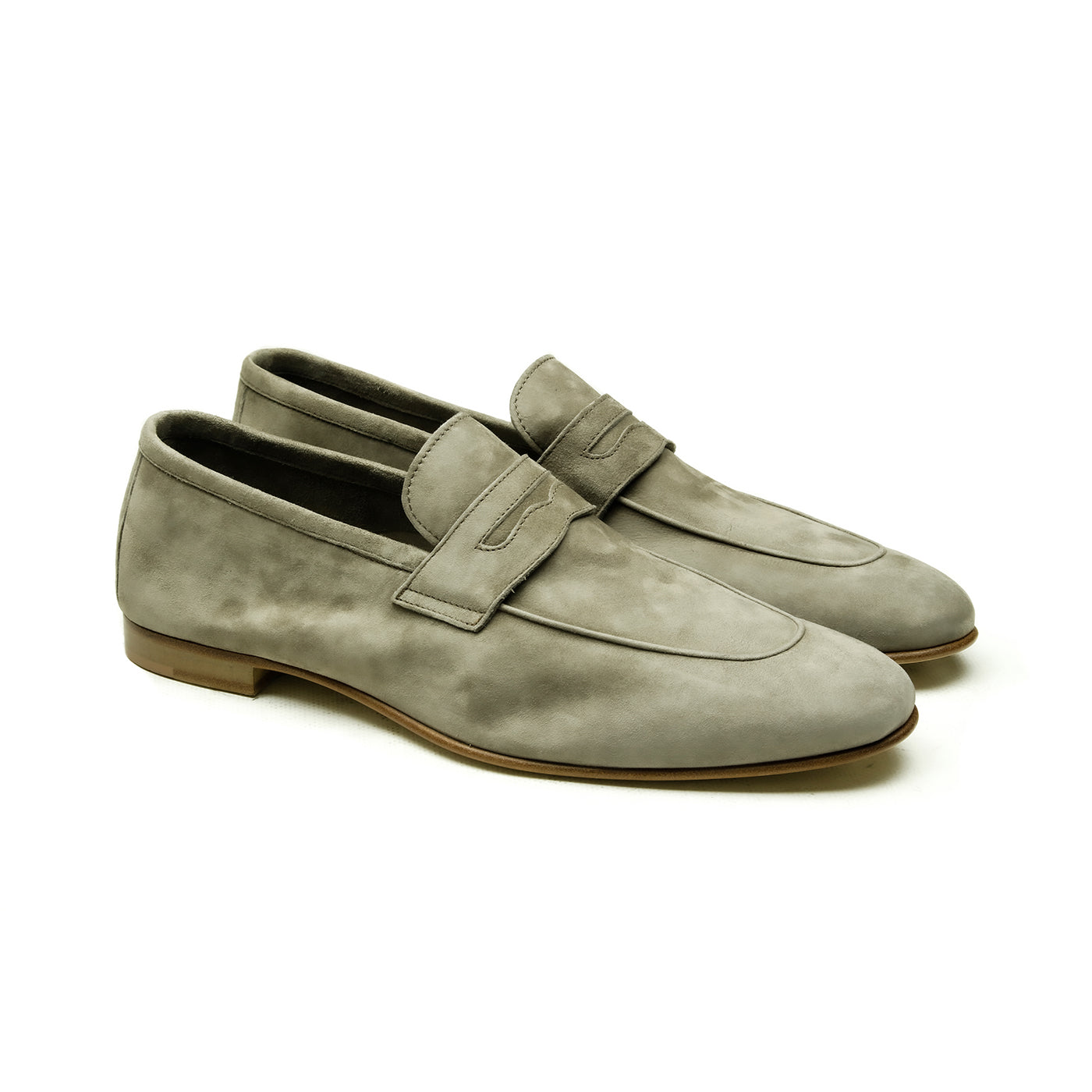 Rimini Chaussures Homme Loafer (Mocassin) Daim taupe