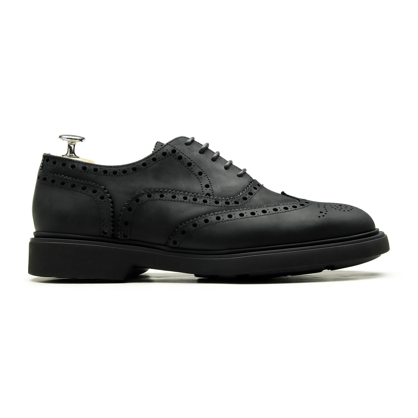 Dallas Chaussures Homme Oxford (Richelieu) Pull-up Noir