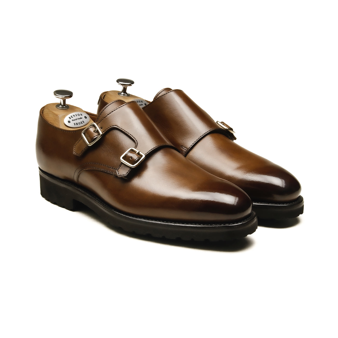 Lions Chaussures Homme Monk (Boucles) Marron