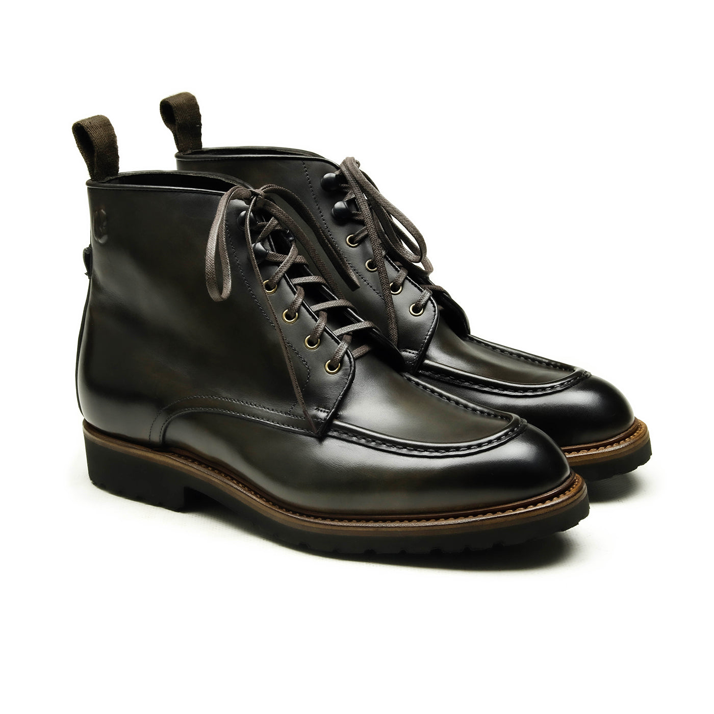 Austin Chaussures Homme (Derby boot) Fumé Marron