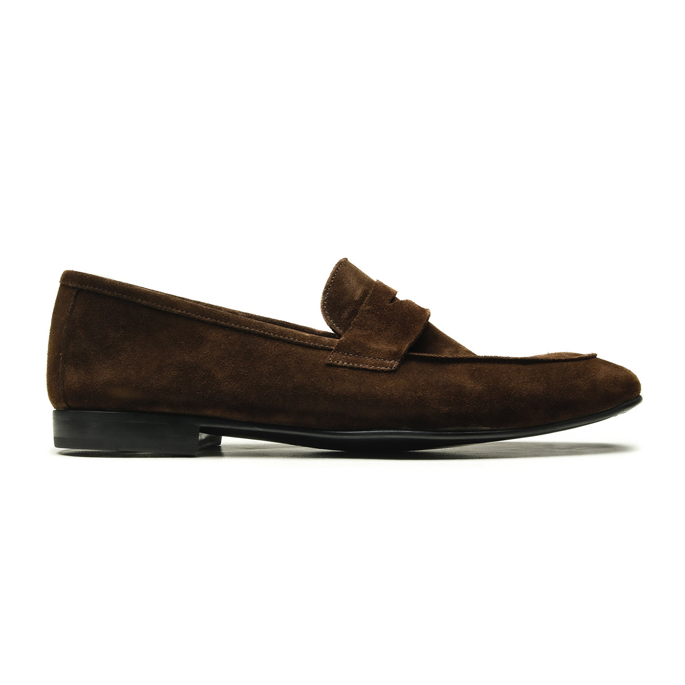 Dover - Chaussures homme Loafer (Mocassin) Daim Marron