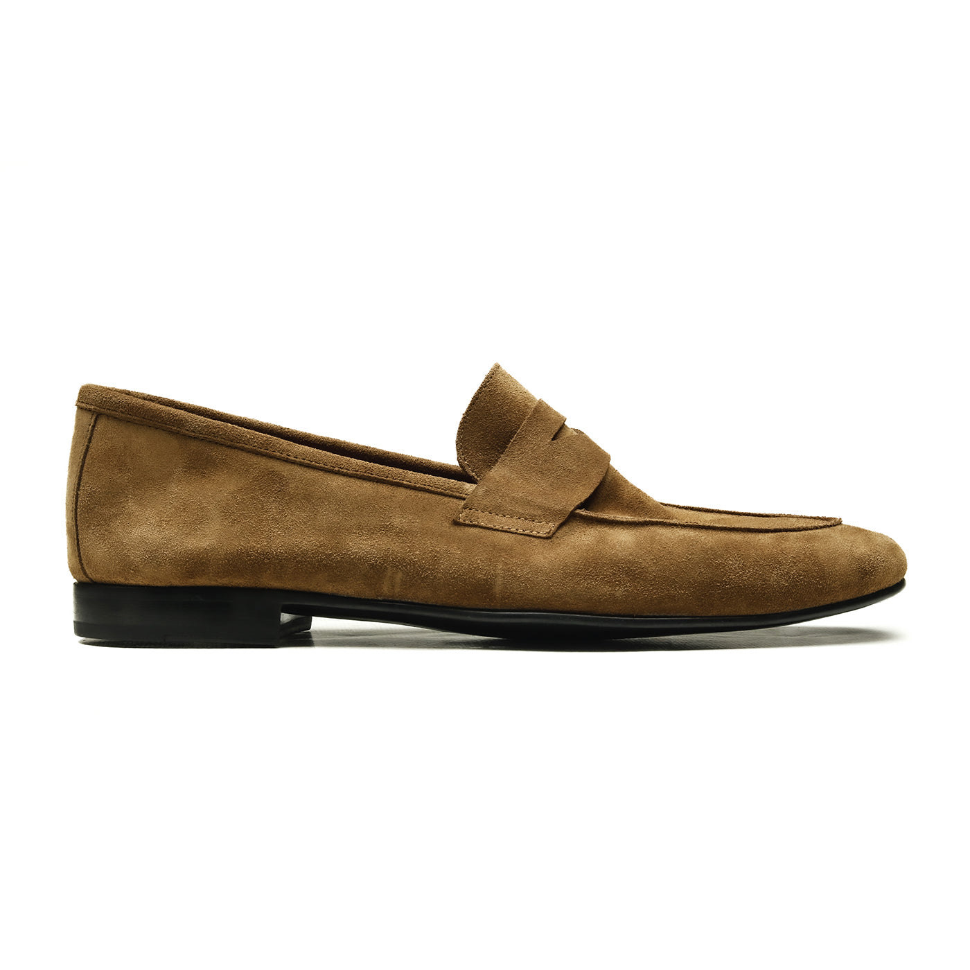 Dover - Chaussures homme Loafer (Mocassin) Daim Cognac