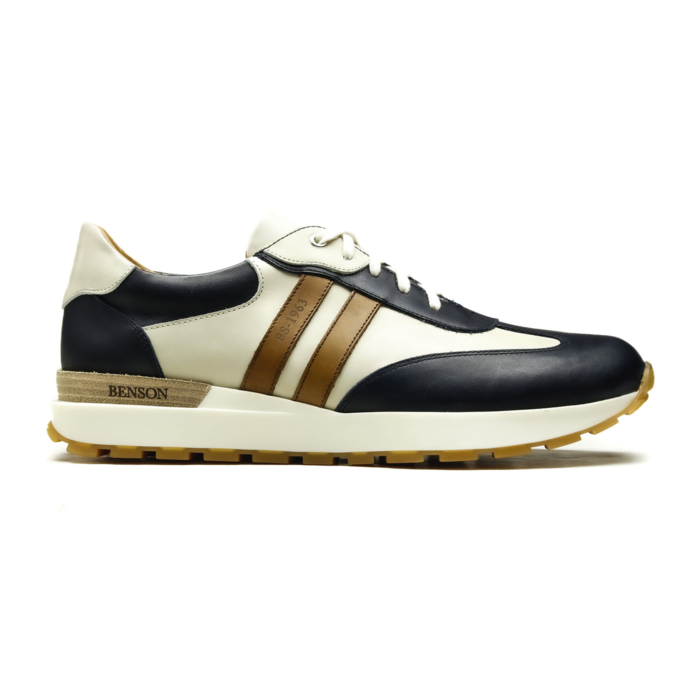Kendal Chaussures Homme (Sneaker) Combi Bleu/Crust Naturel