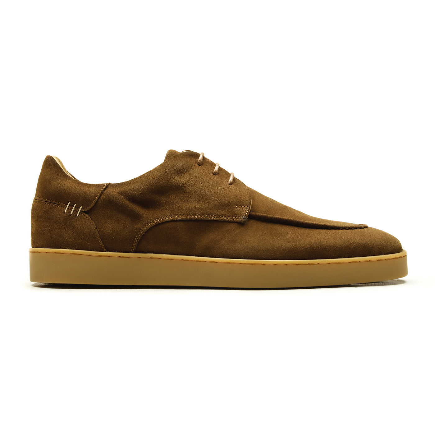 Glasgow Chaussures Homme (Sneaker) Daim Wisky