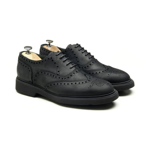 Dallas Chaussures Homme Oxford (Richelieu) Pull-up Noir