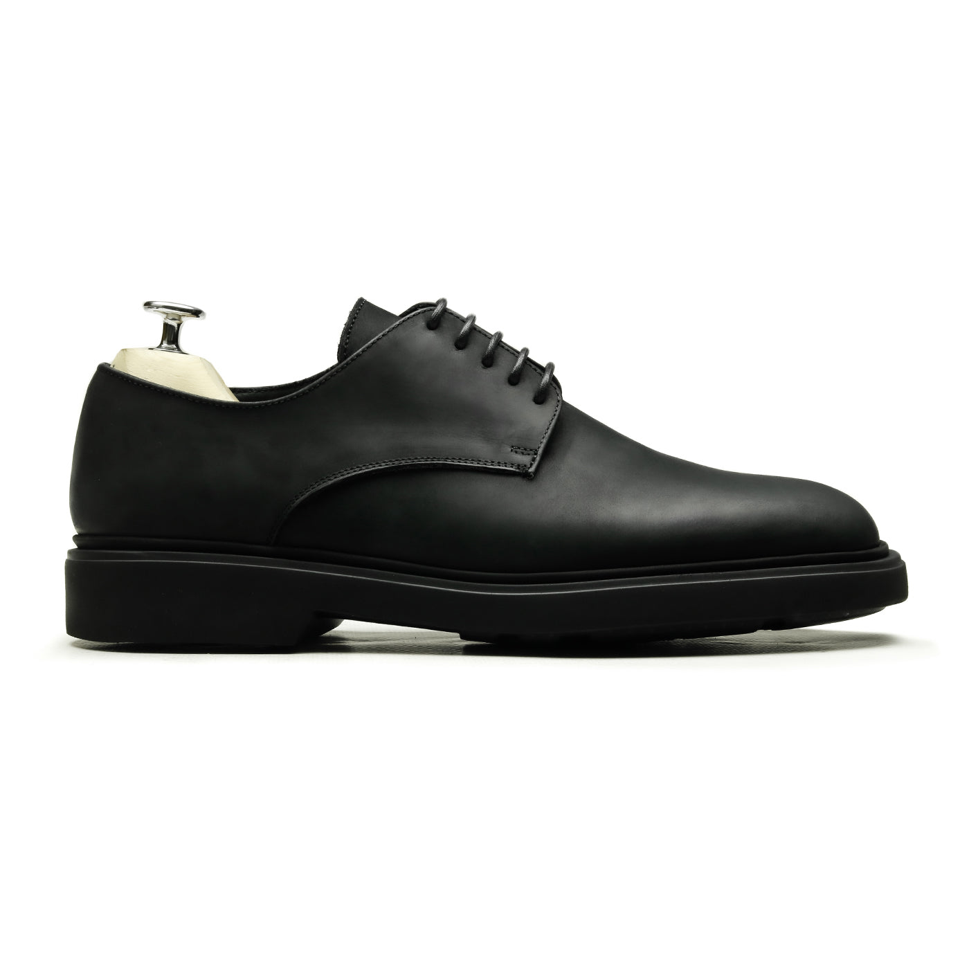 Denvers Chaussures Homme (Derby) Pull-up Noir