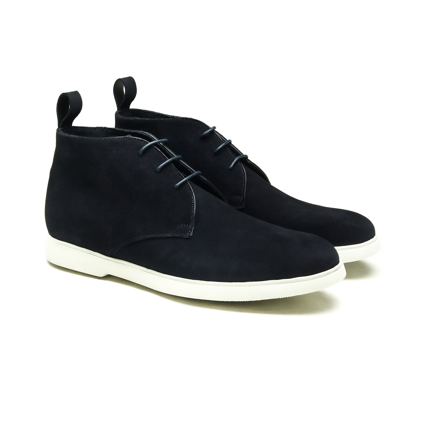 Dayton Chaussures Homme Chukka Daim Bleu