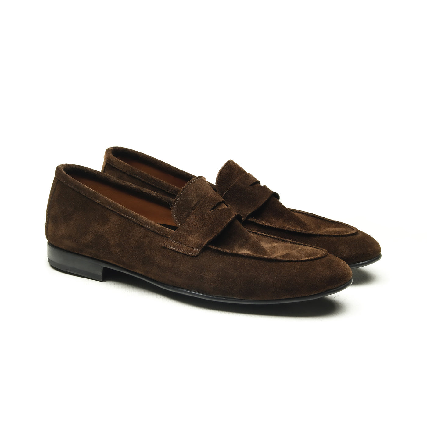 Dover - Chaussures homme Loafer (Mocassin) Daim Marron
