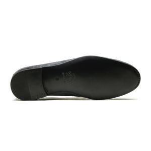 Dover - Chaussures homme Loafer (Mocassin) Daim Gris BENSON SHOES