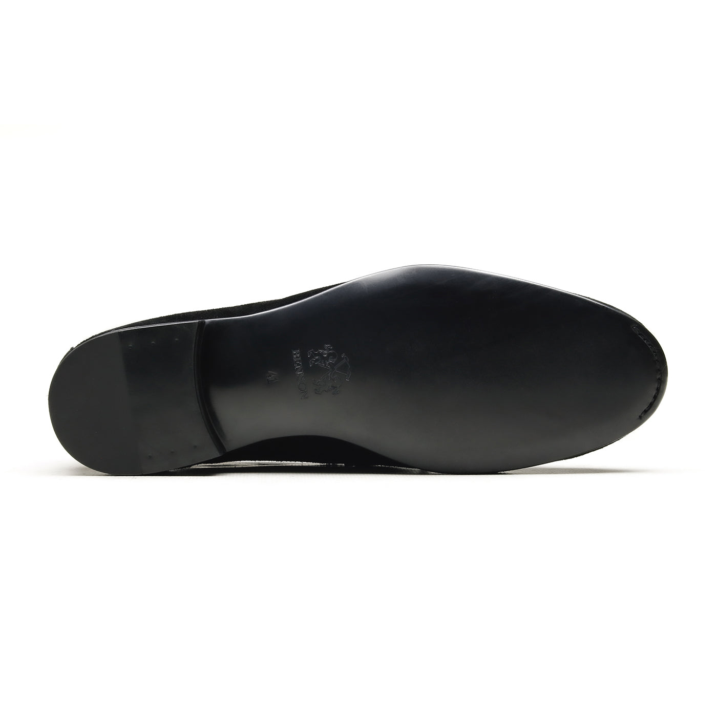 Dover - Chaussures homme Loafer (Mocassin) Daim Noir BENSON SHOES