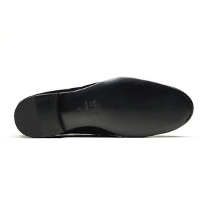 Dover - Chaussures homme Loafer (Mocassin) Daim Noir BENSON SHOES